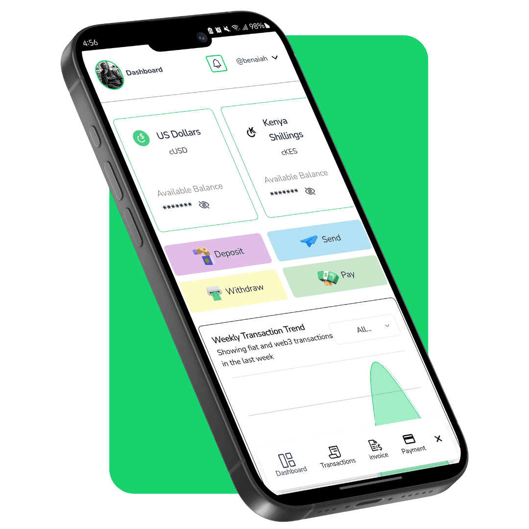 Payd App Mockup